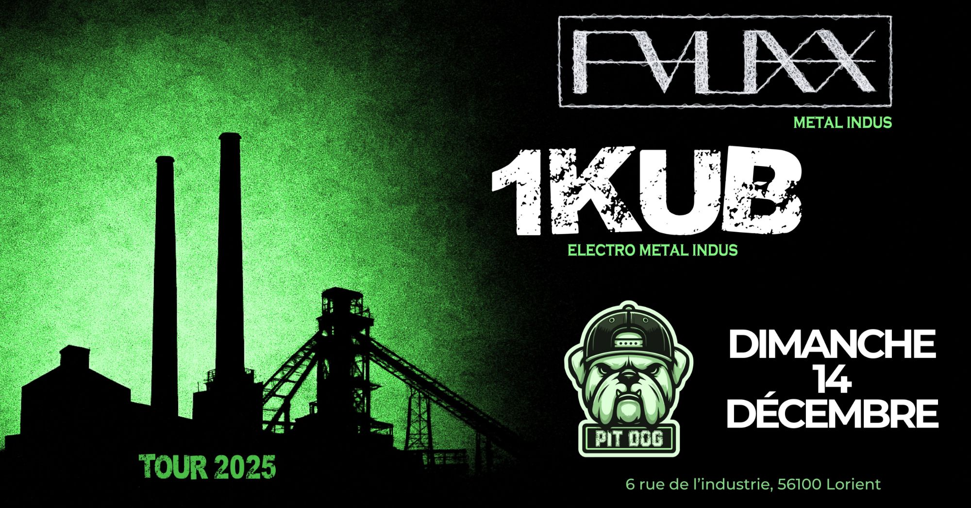 FAUXX | 1KUB - PIT DOG, Lorient (56)