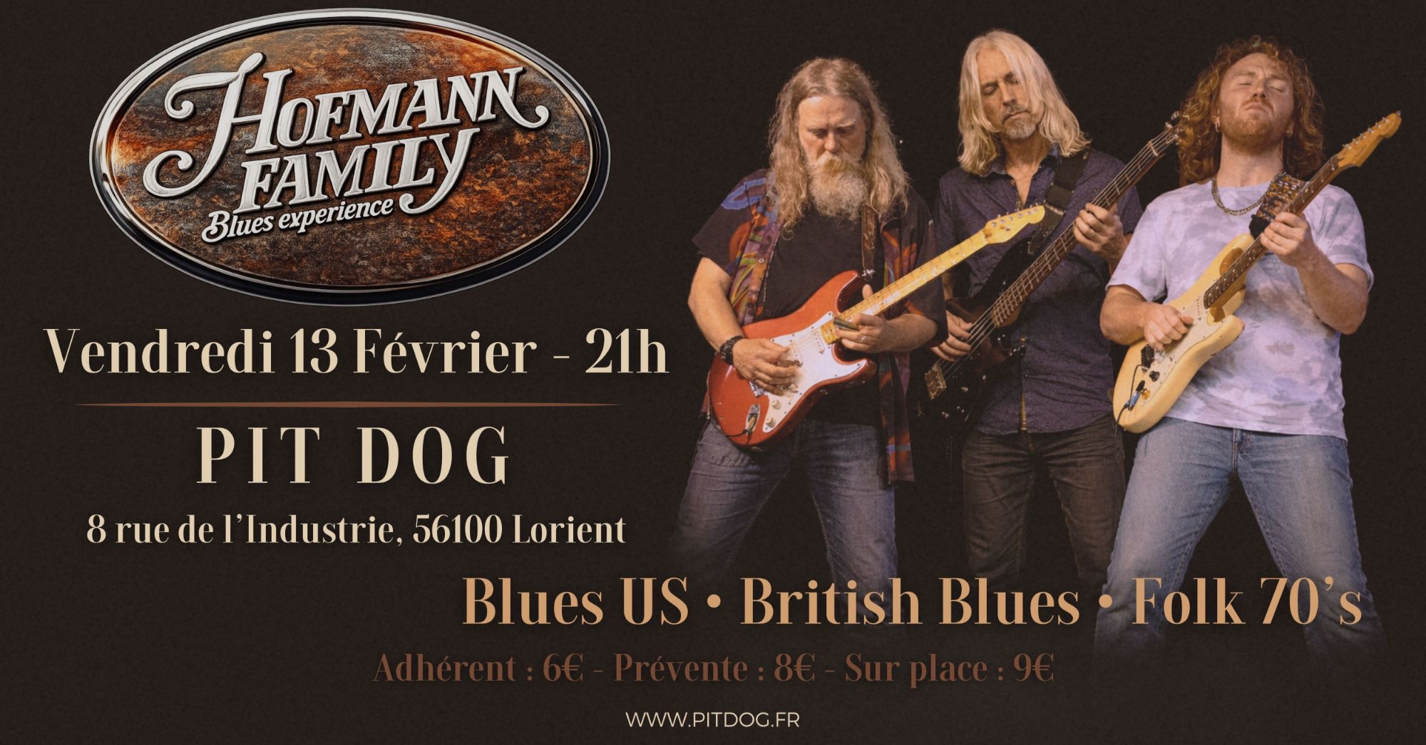 HOFMANN FAMILY BLUES EXPERIENCE (trio)