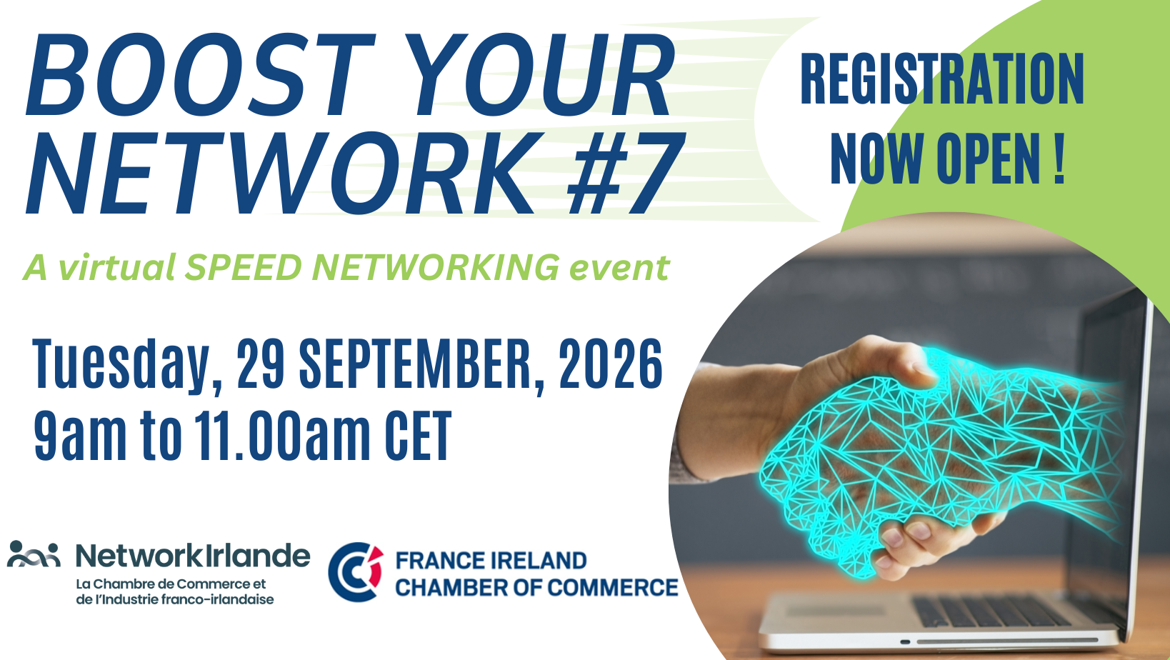 Boost Your Network #7 - Speed Networking 2026 - Save The Date