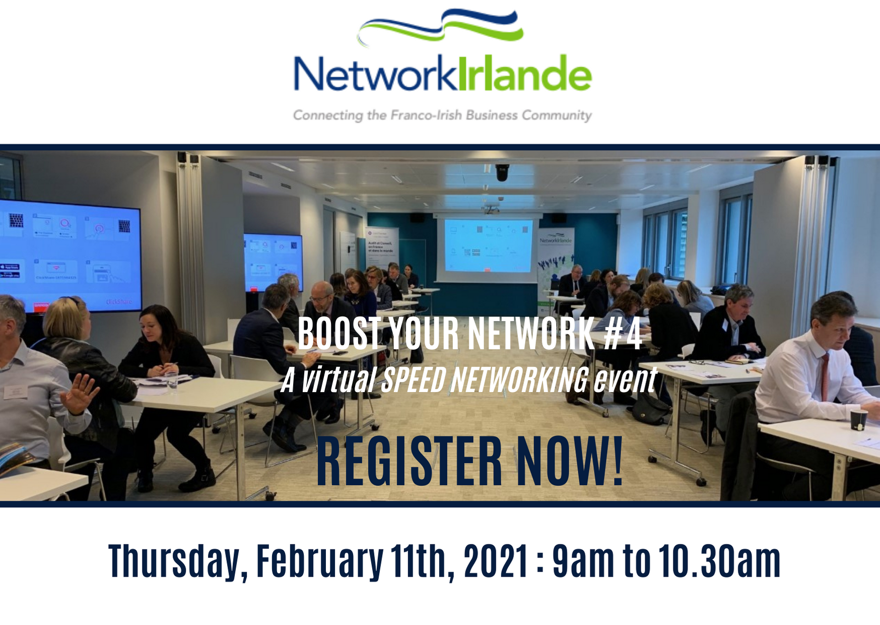 Boost Your Network Edition #4 : Speed-Networking Event