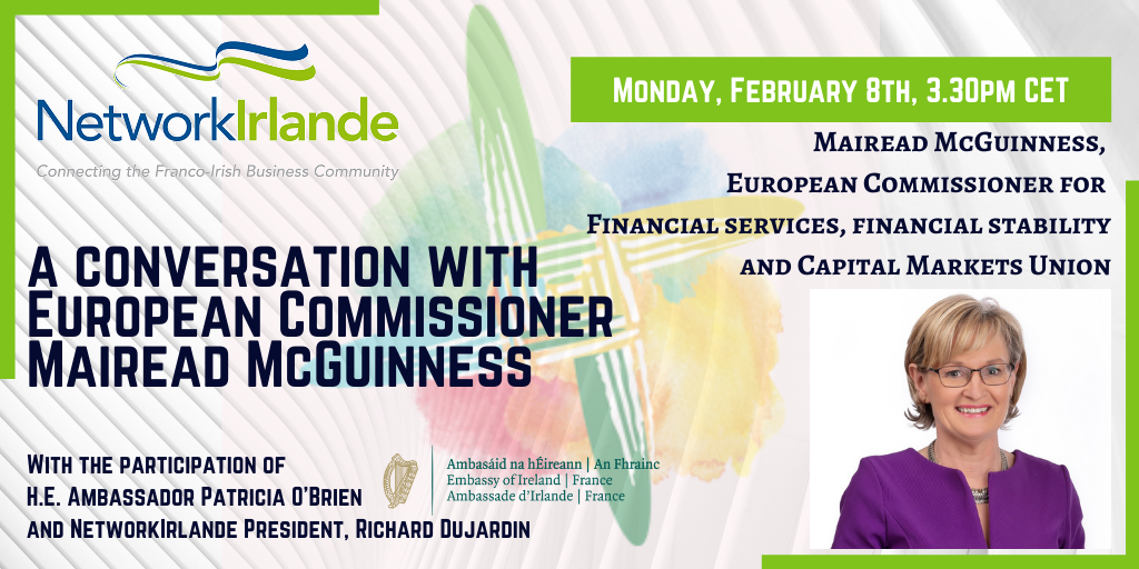 Webinar : A Conversation with Mairead McGuinness