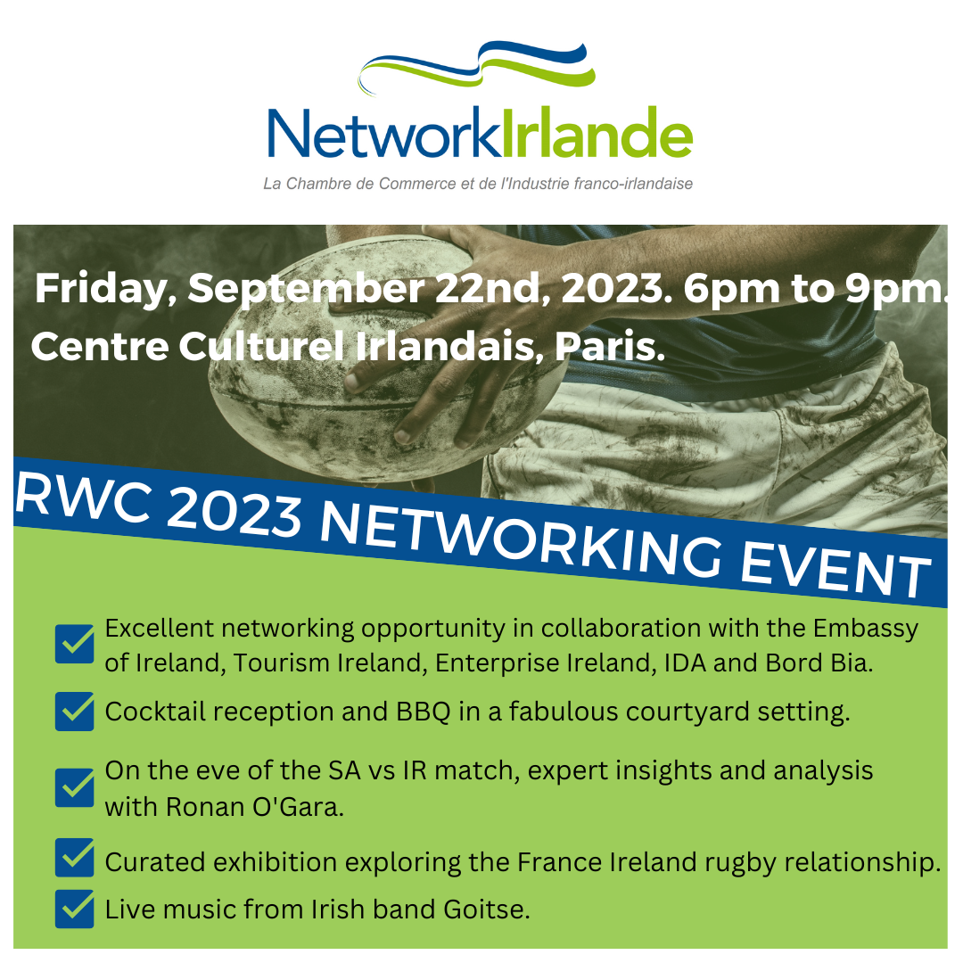 RUGBY WORLD CUP 2023 Networking Evening