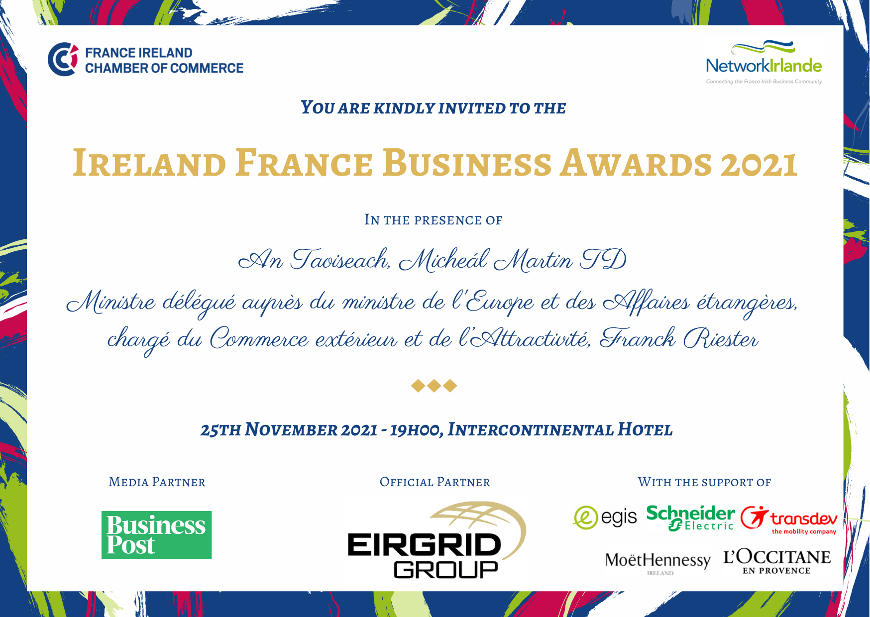 Ireland France Business Awards 2021
