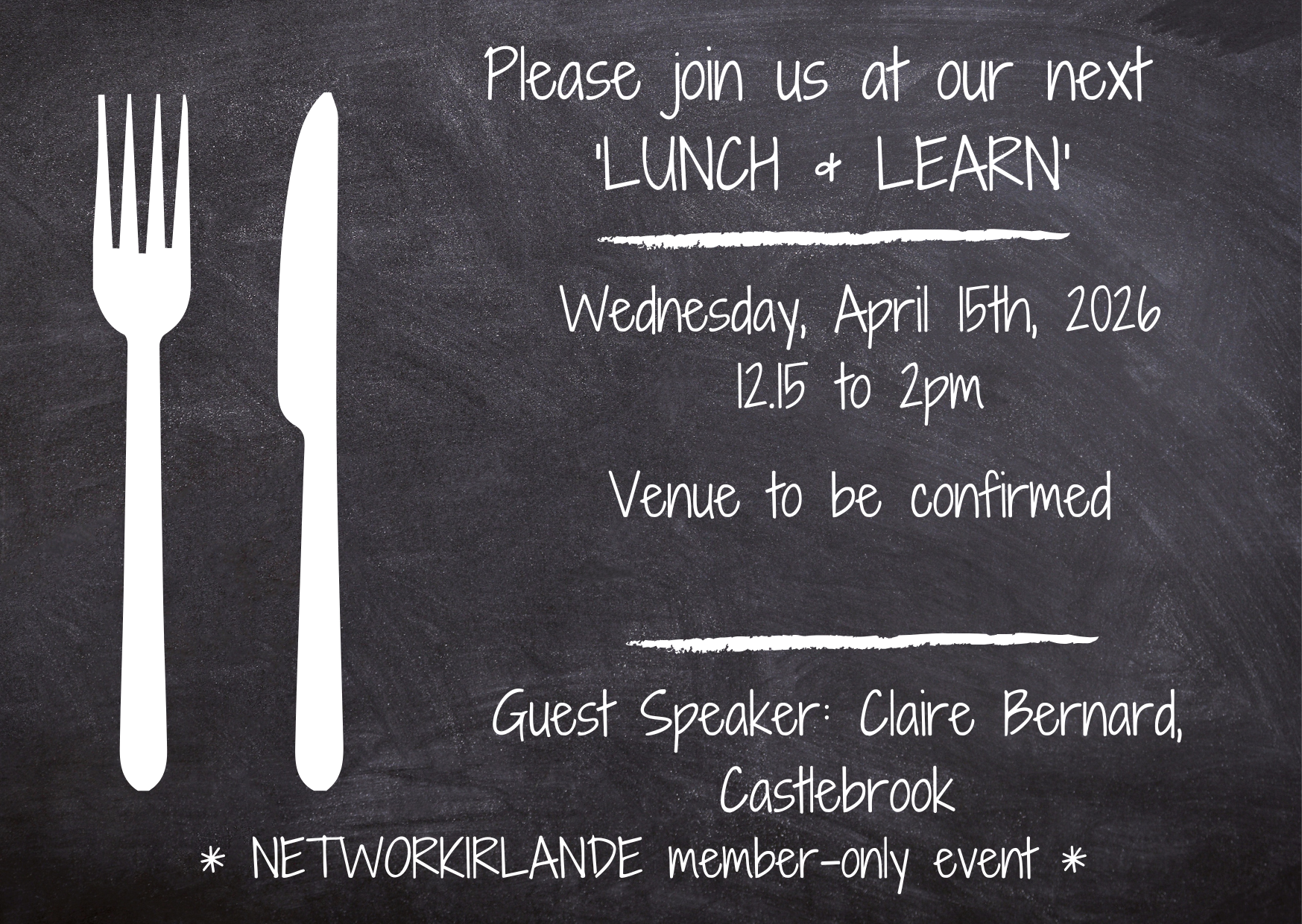 LUNCH & LEARN