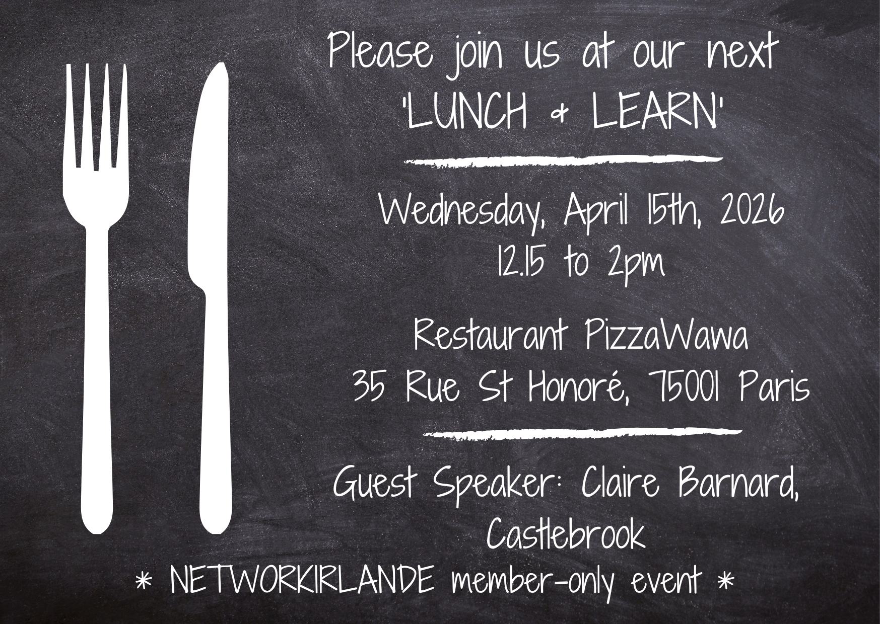 LUNCH & LEARN