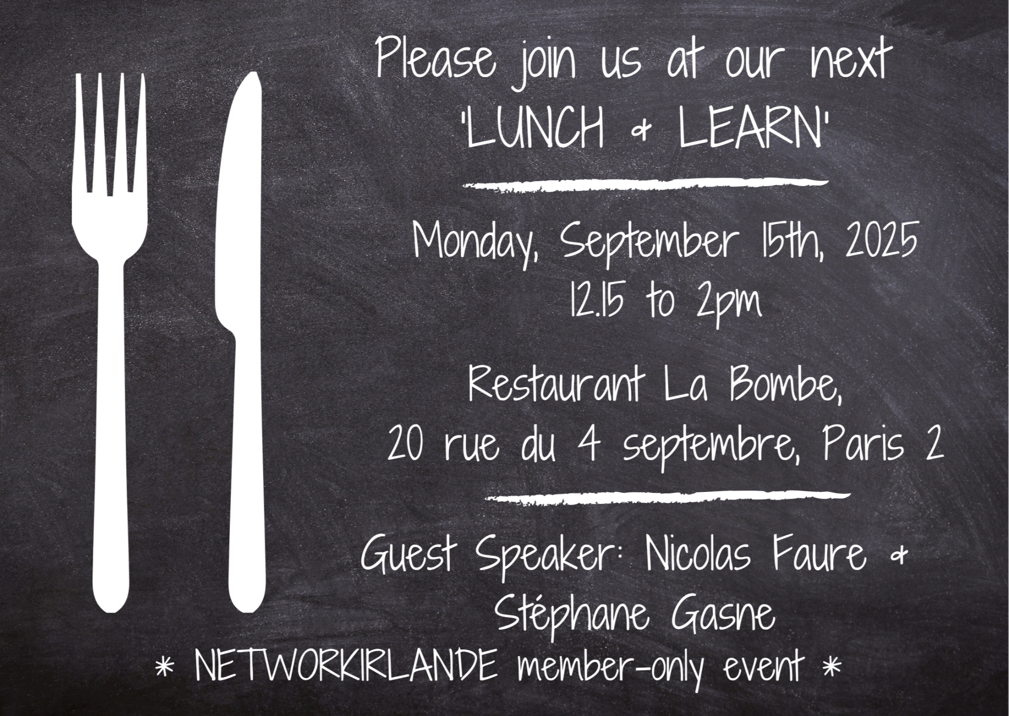 LUNCH & LEARN
