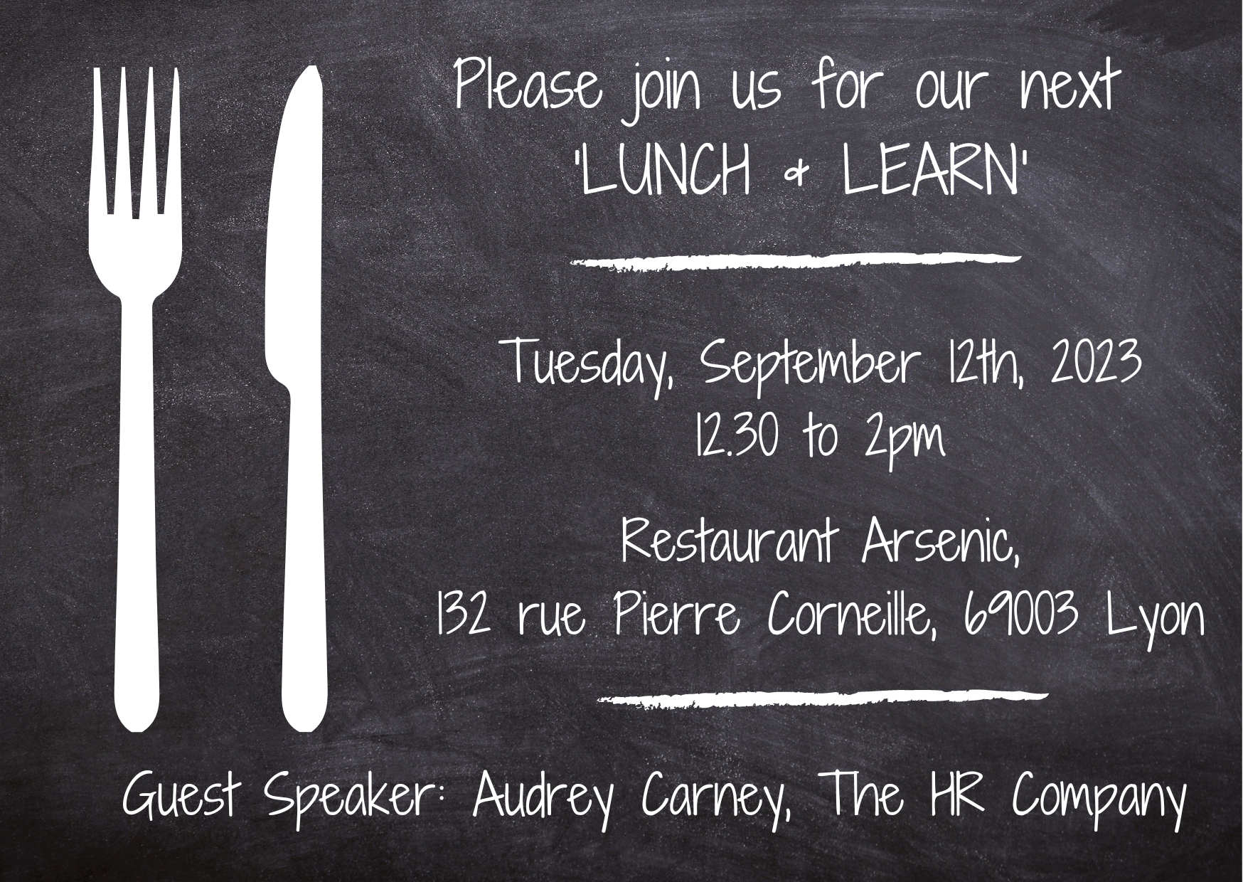 Lunch & Learn