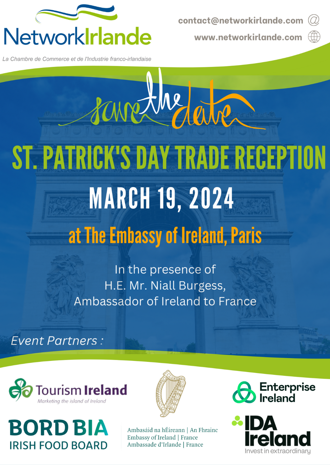 Saint Patrick's Day Trade Reception