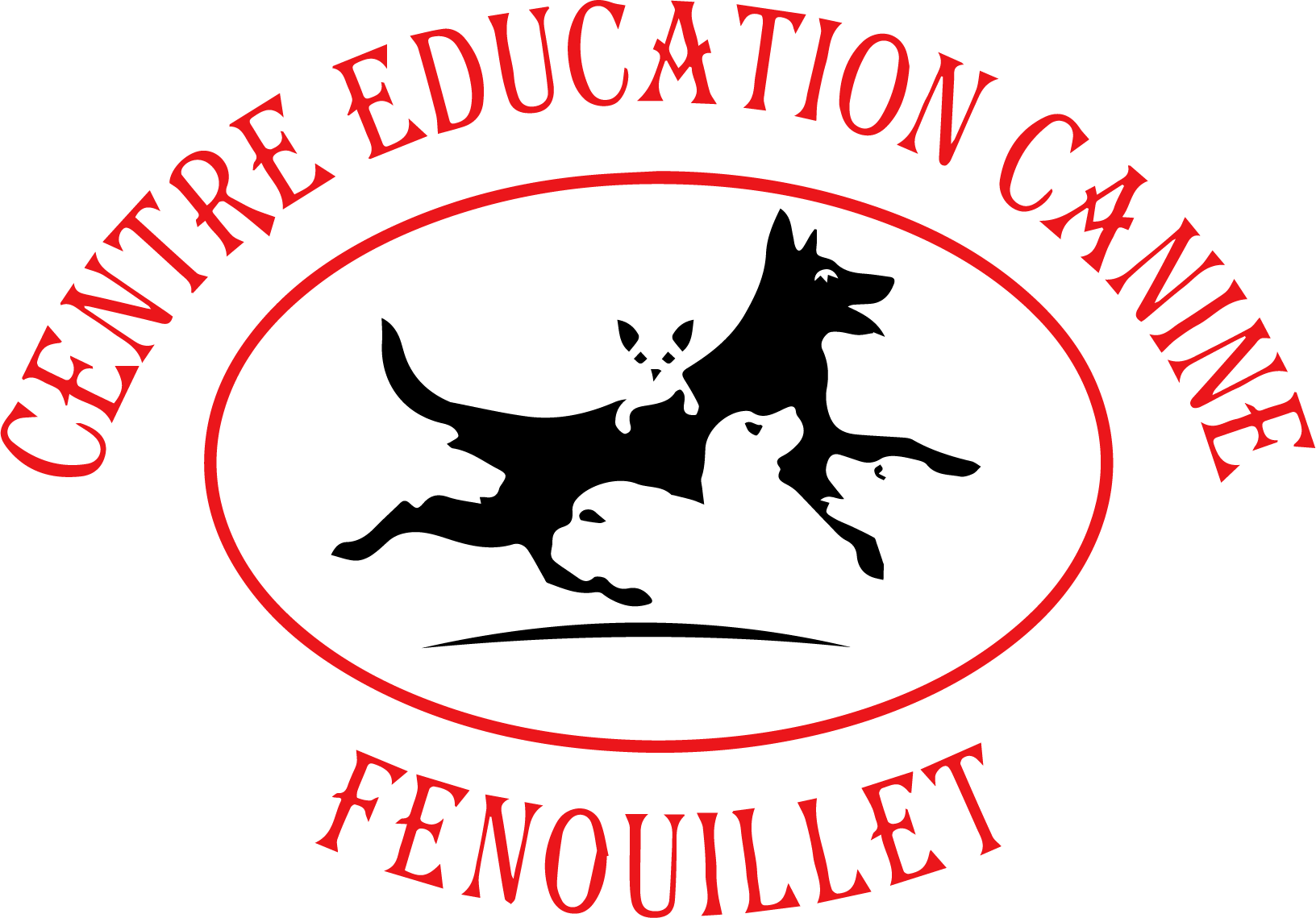 Logo centre d education canine de fenouillet