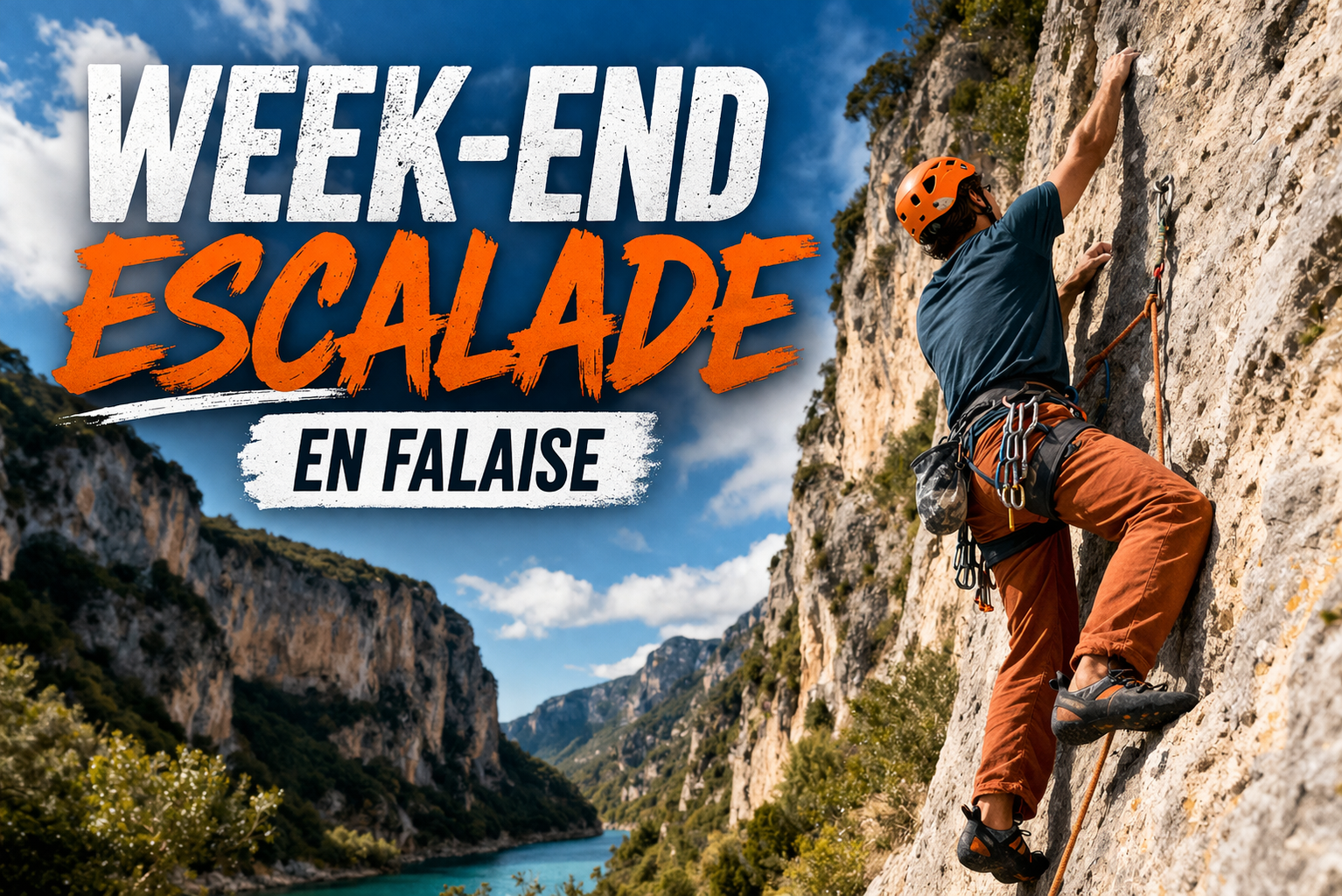 Week end grimpe dans les Gorges du Viaur