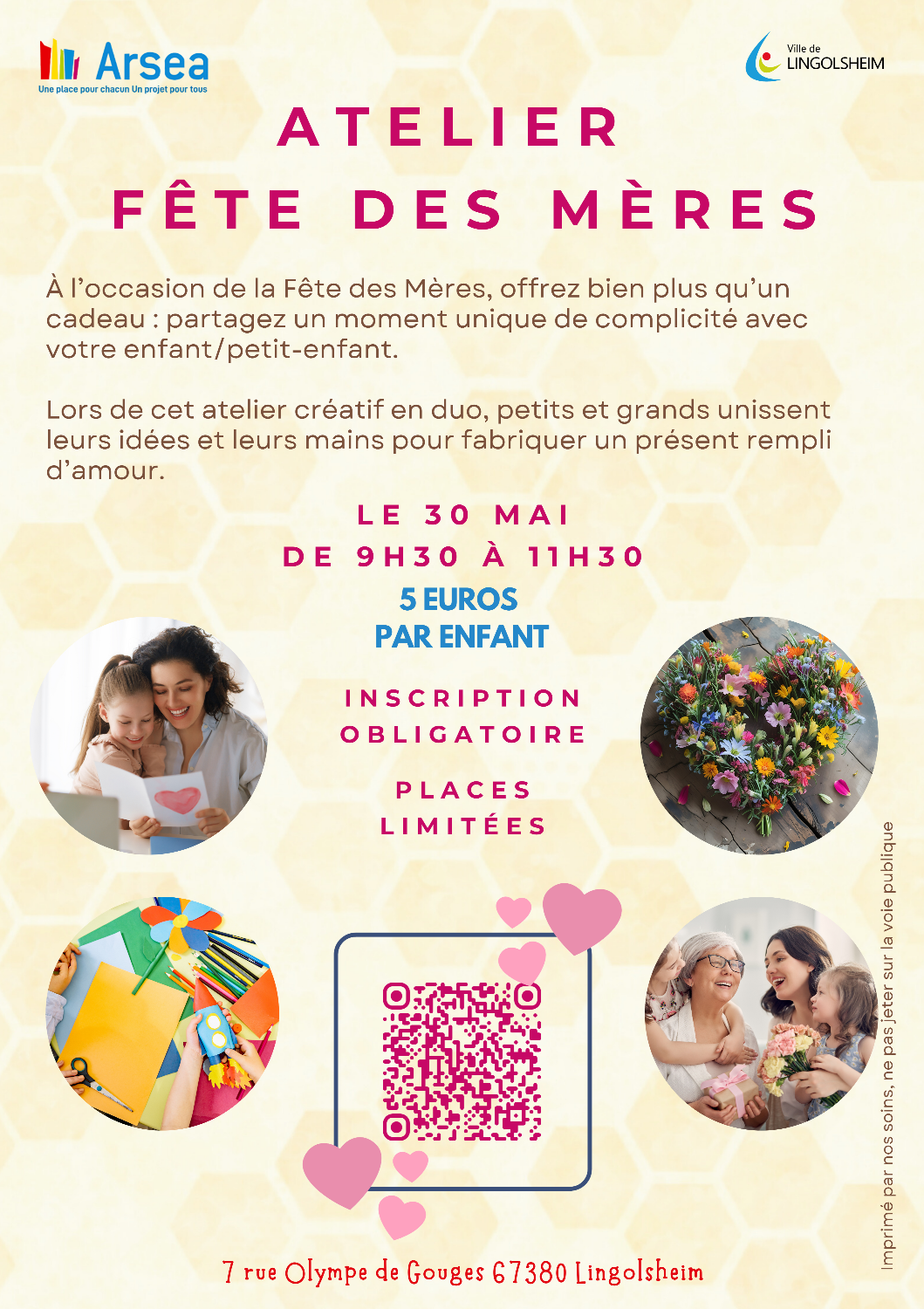 Atelier spécial Fête des mères