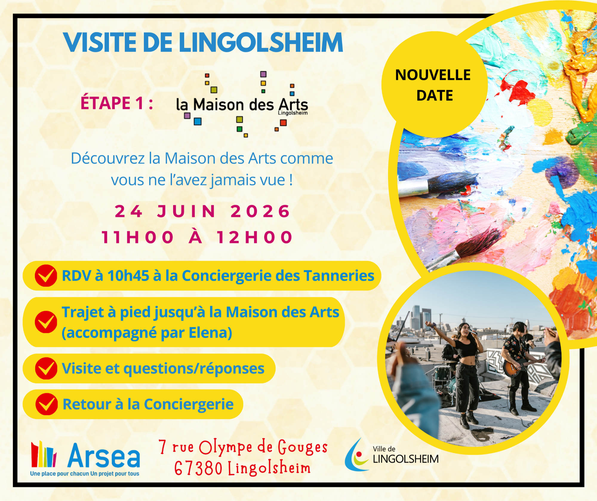Visite Maison des Arts - Lingolsheim