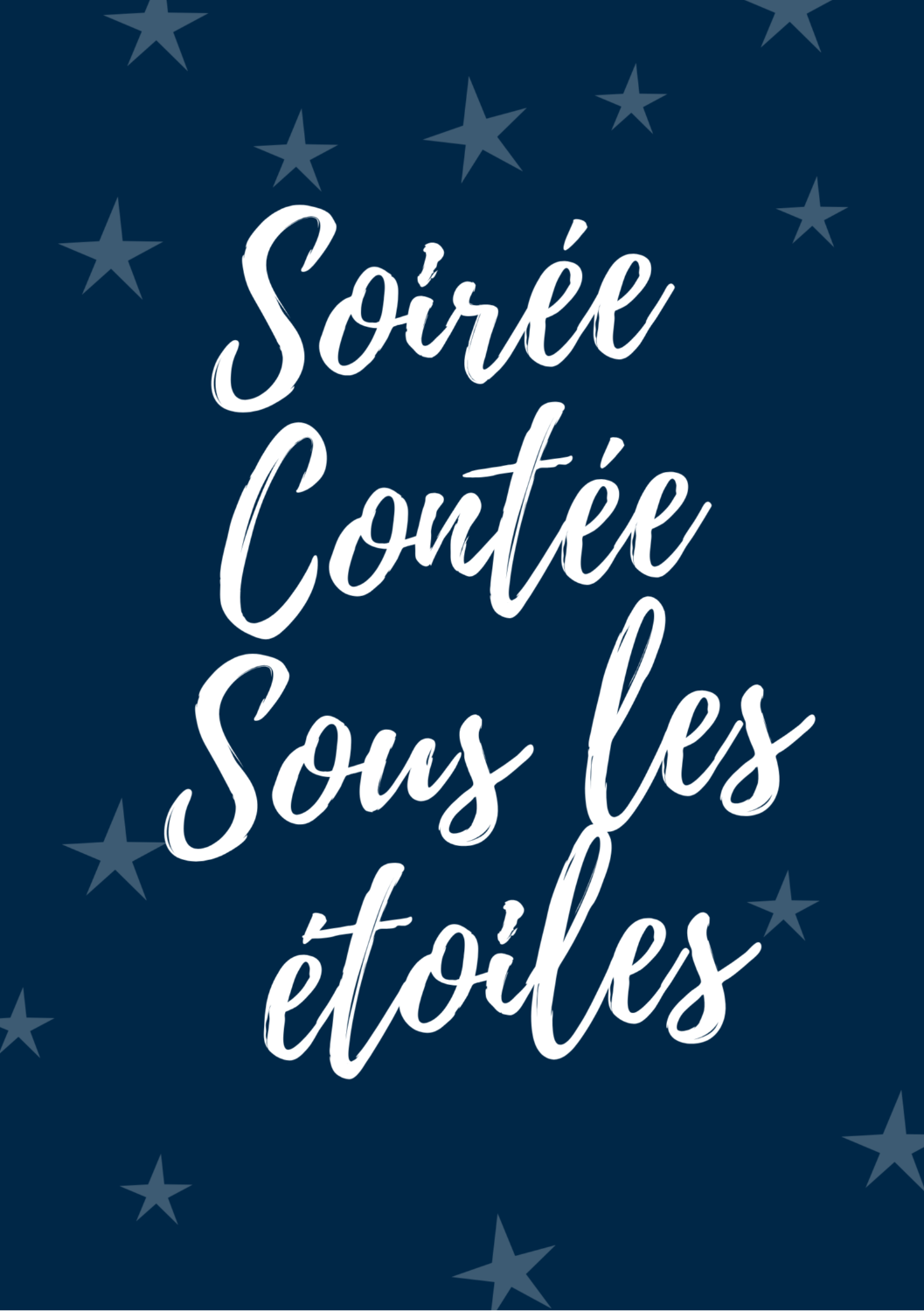 Soirée Contée !