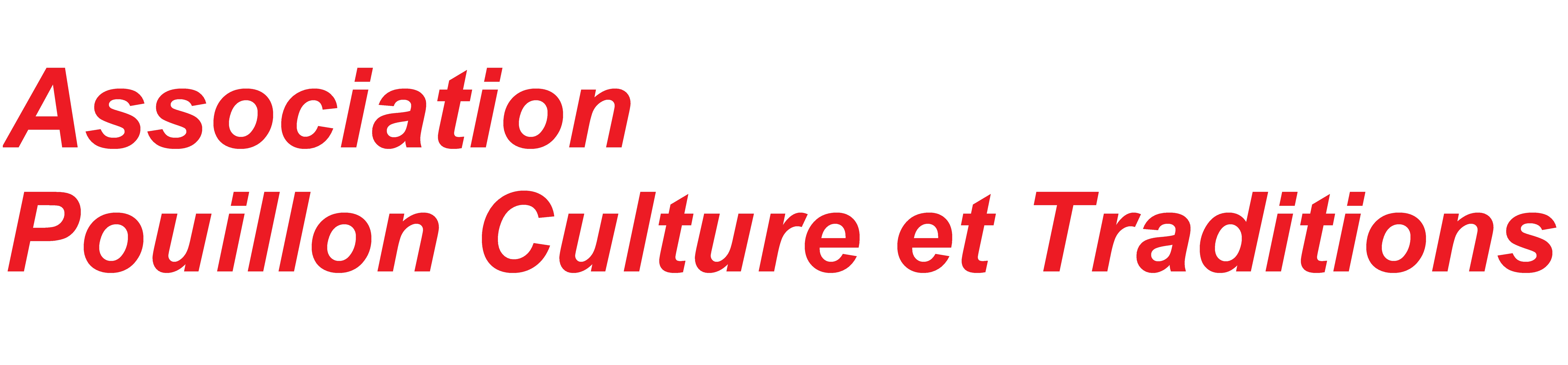 Logo Pouillon Culture et Traditions