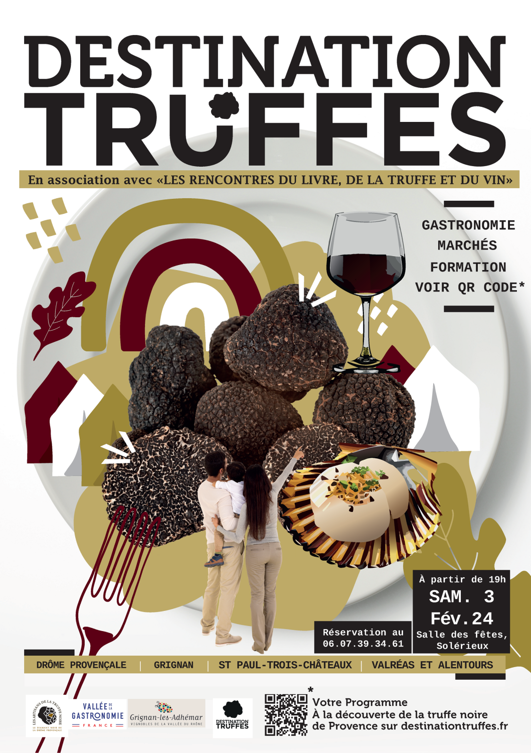 Soirée Truffe, Vin et St Jacques