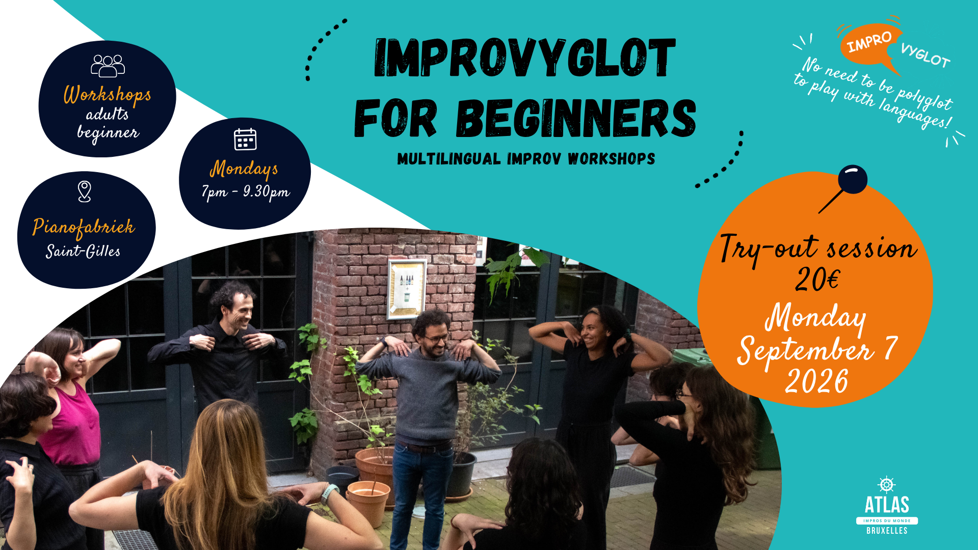 Improvyglot - Try-out workshop for beginners