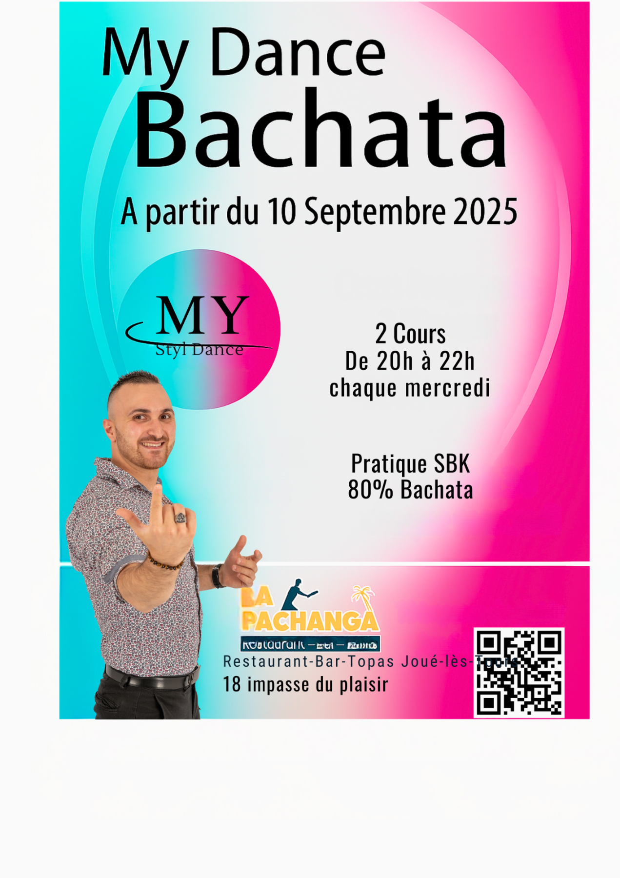 Affiche présentation Bachata