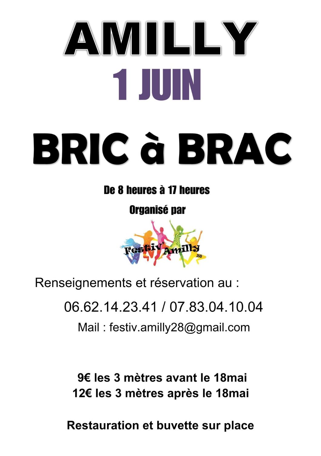 - Bric à brac Festiv'Amilly