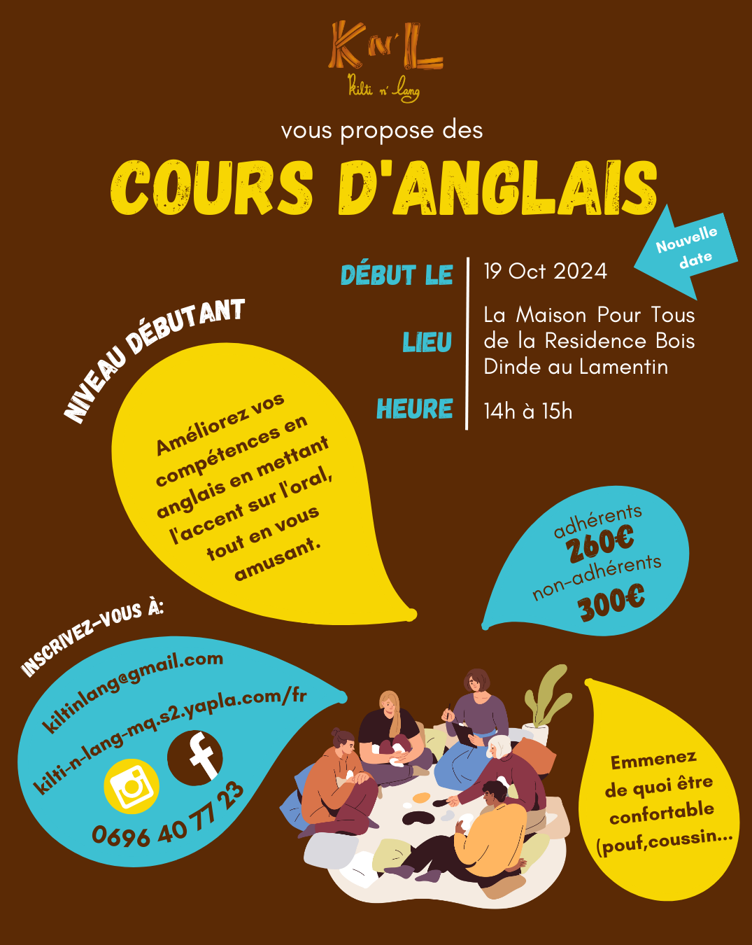 Cours d'anglais