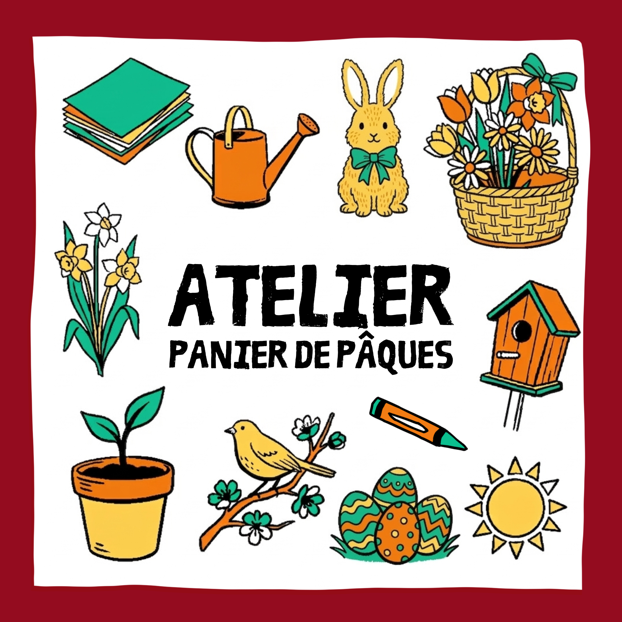 ATELIER PANIER DE PÂQUES