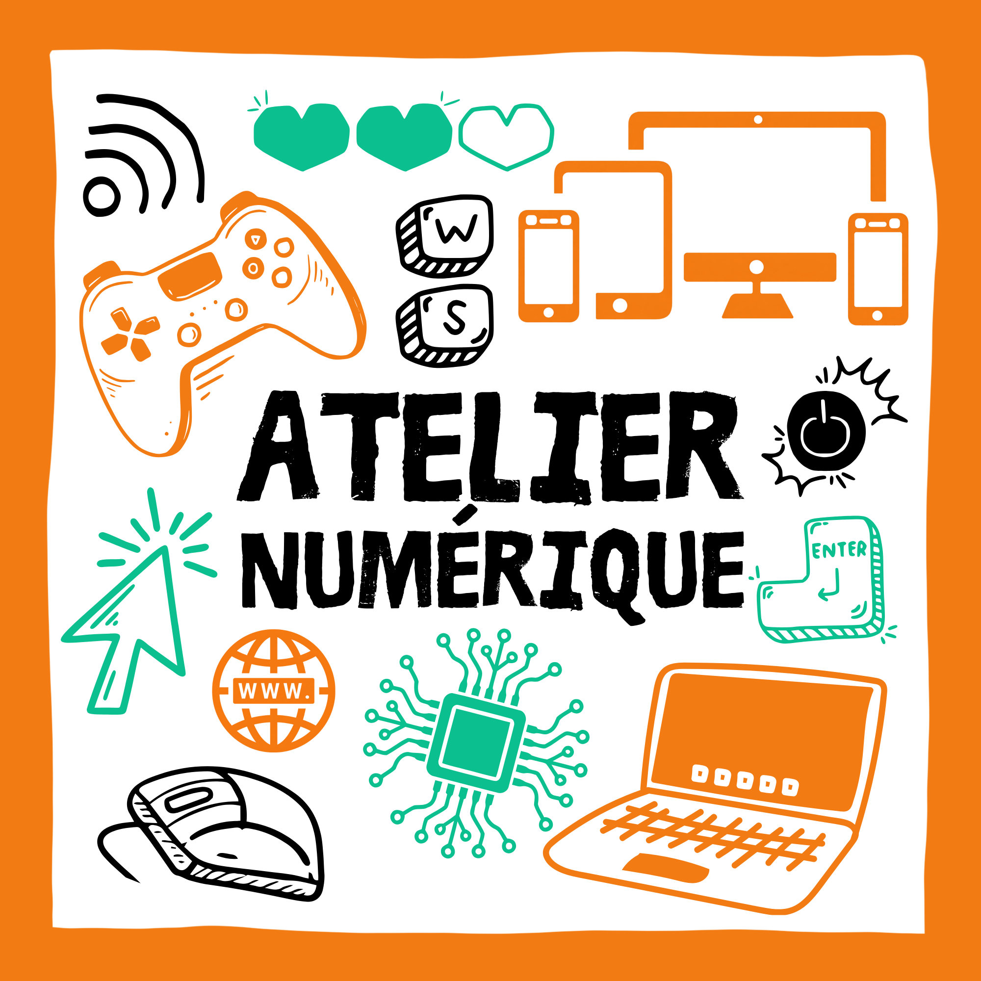 ATELIER NUMÉRIQUE ADULTES
