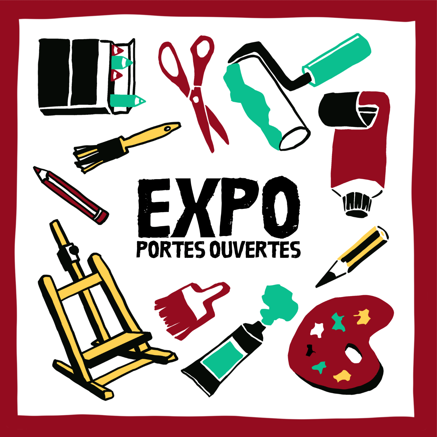 VERNISSAGE DE L'EXPOSITION | PORTE OUVERTE SUR NOS ACTIVITÉS