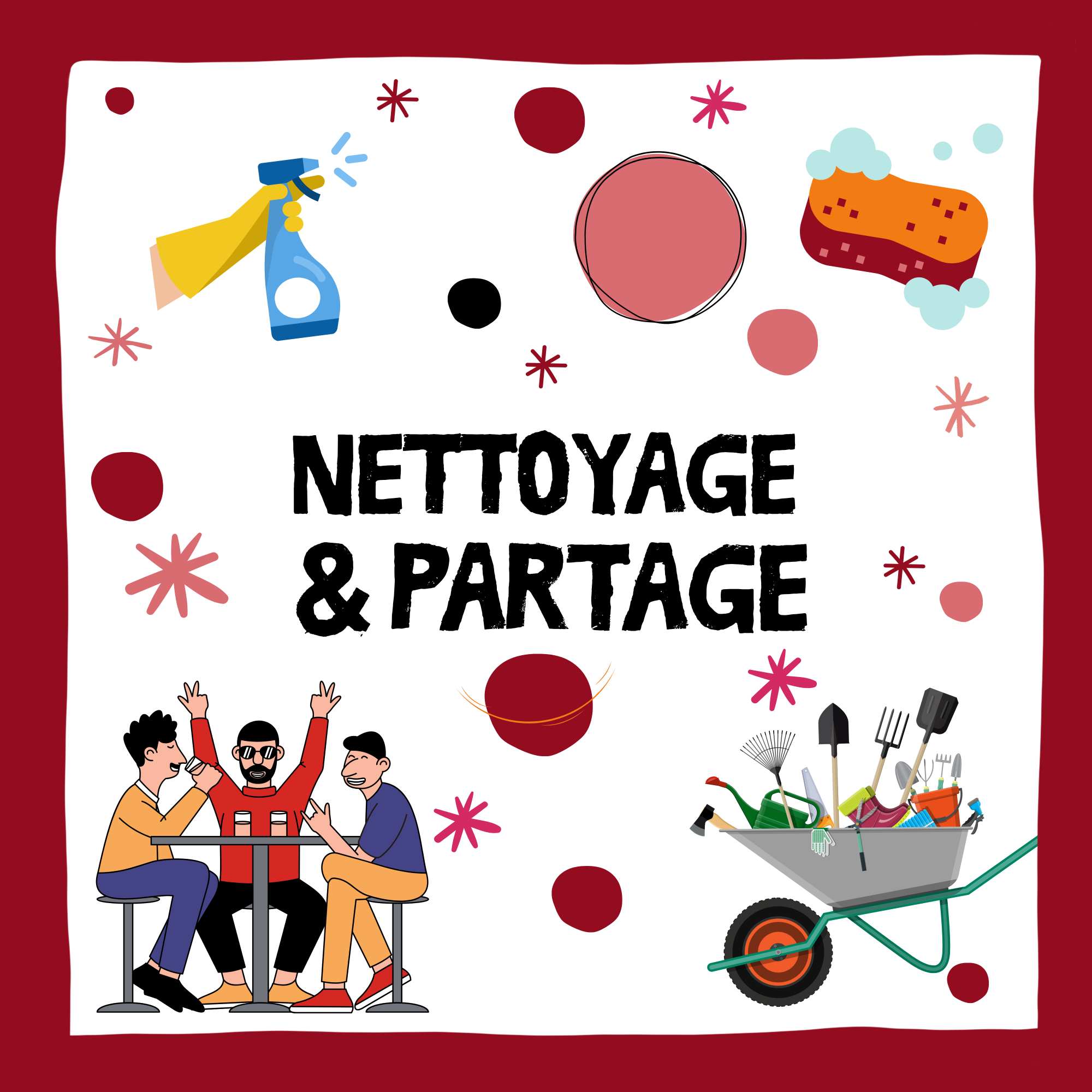 Nettoyage et partage
