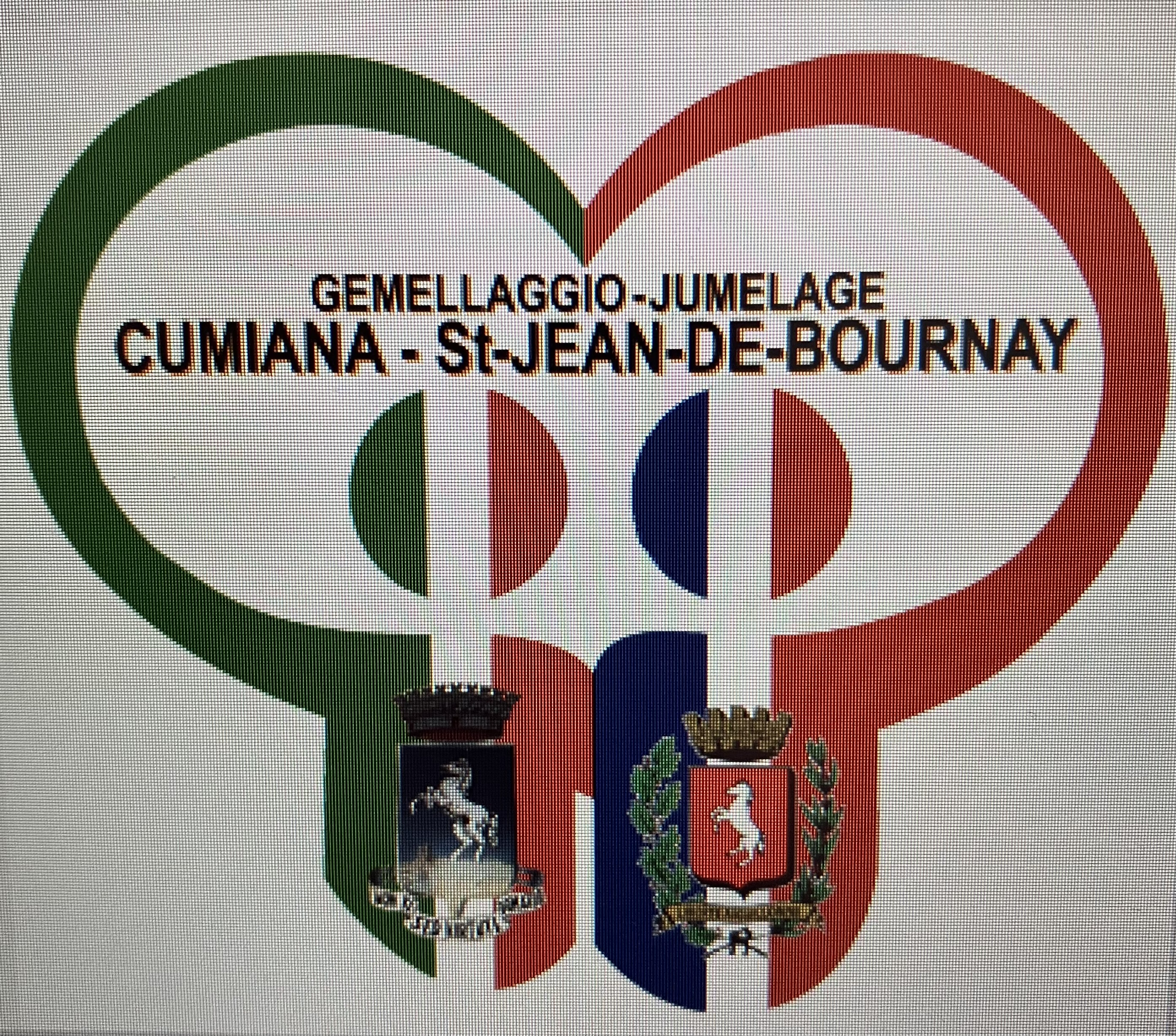 Logo LES AMIS DU JUMELAGE DE SAINT JEAN DE BOURNAY