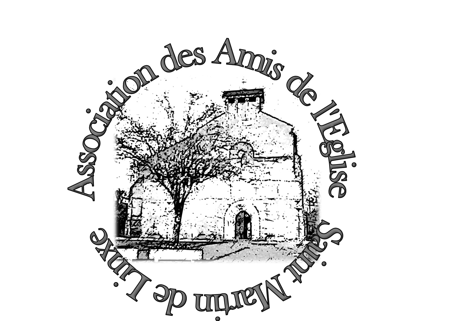Logo association des Amis de l’Eglise St Martin de Linxe