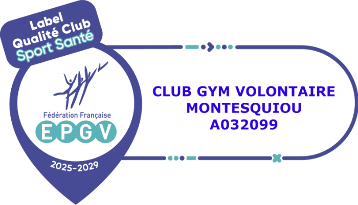 Logo CLUB GYM VOLONTAIRE MONTESQUIOU