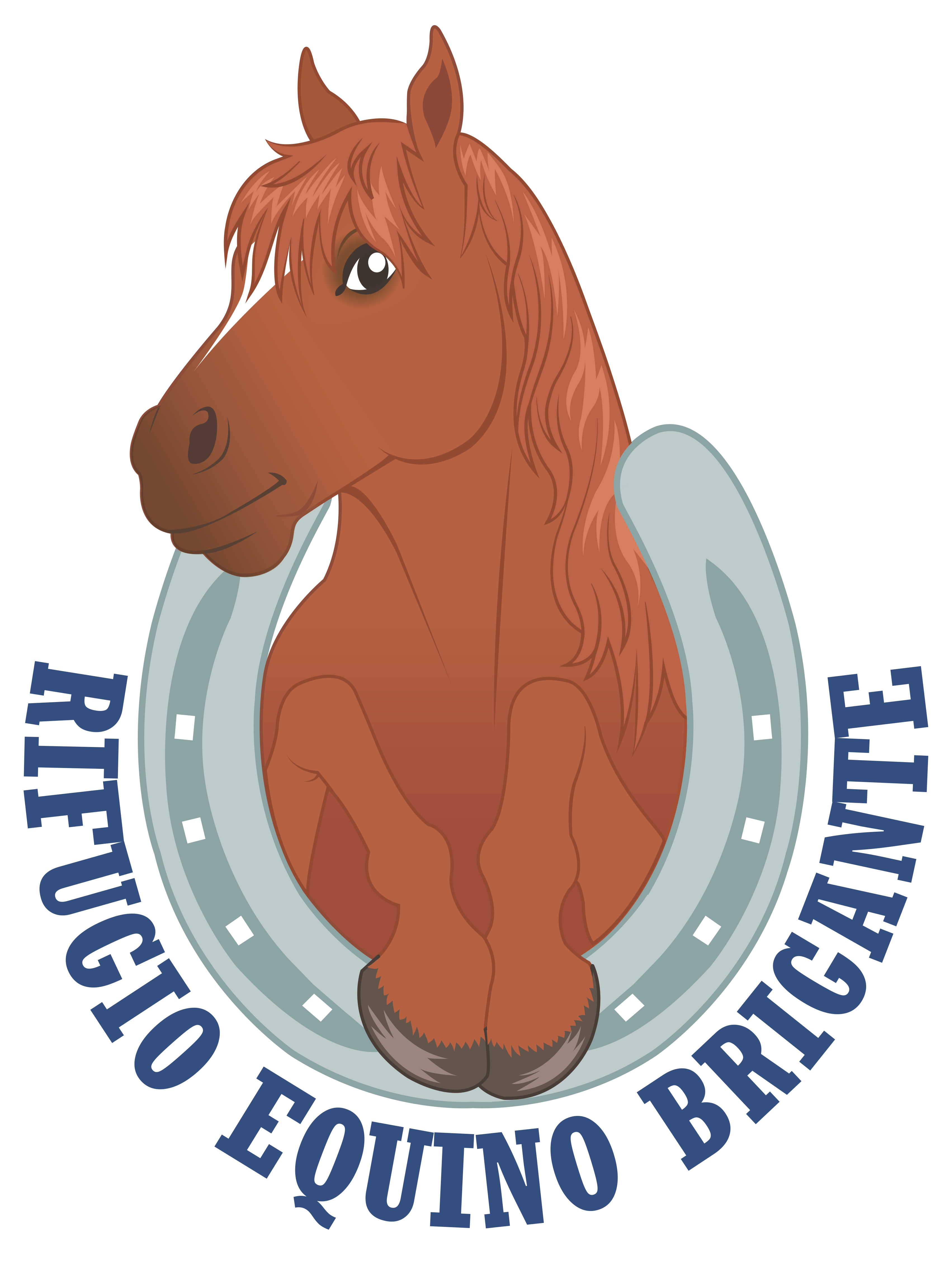 Logo Rifugio Equino Brigante ODV