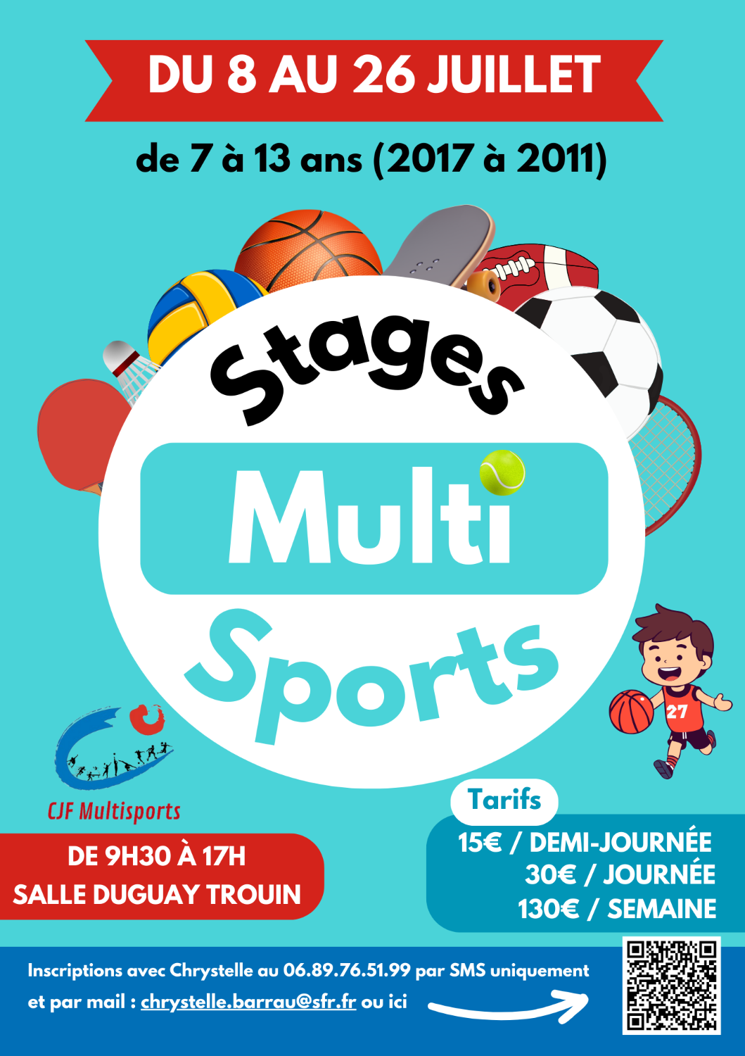 Stage d'été Multisports 2024
