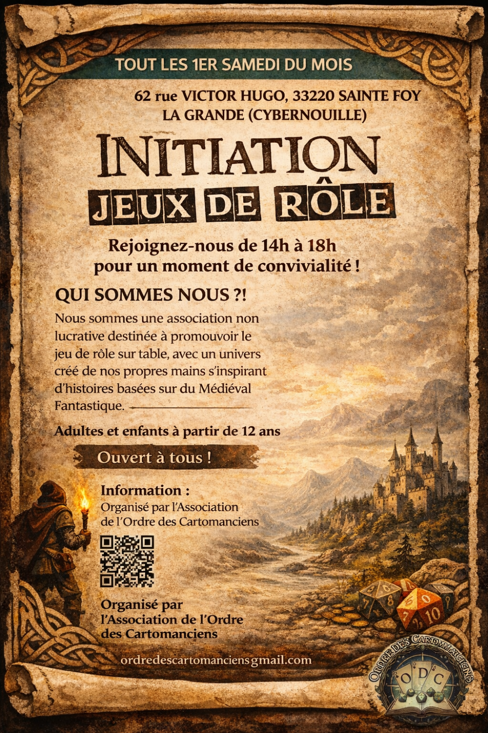 Initiation jeux de rôle