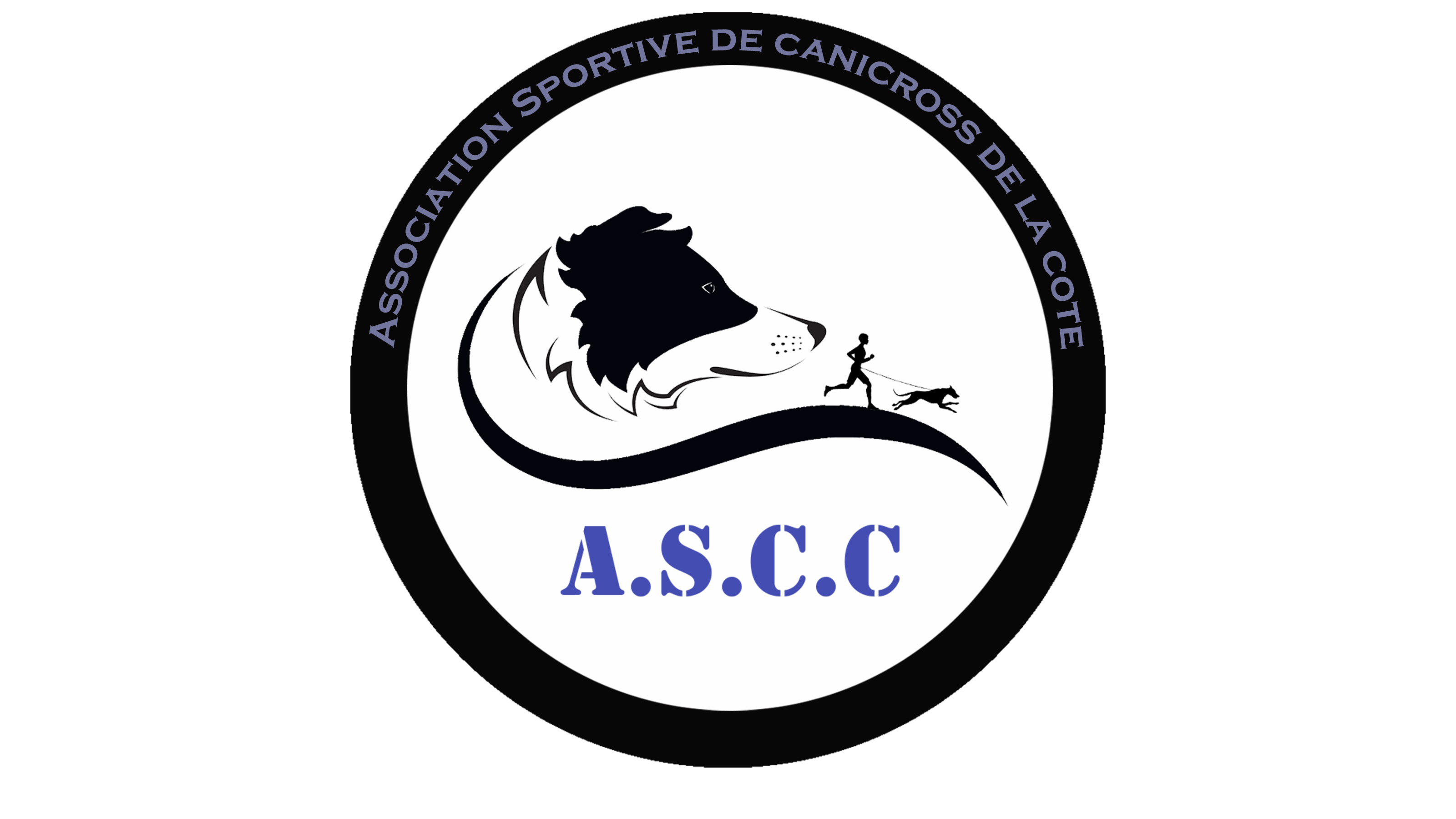 Logo Association sportive de canicross de la Côte