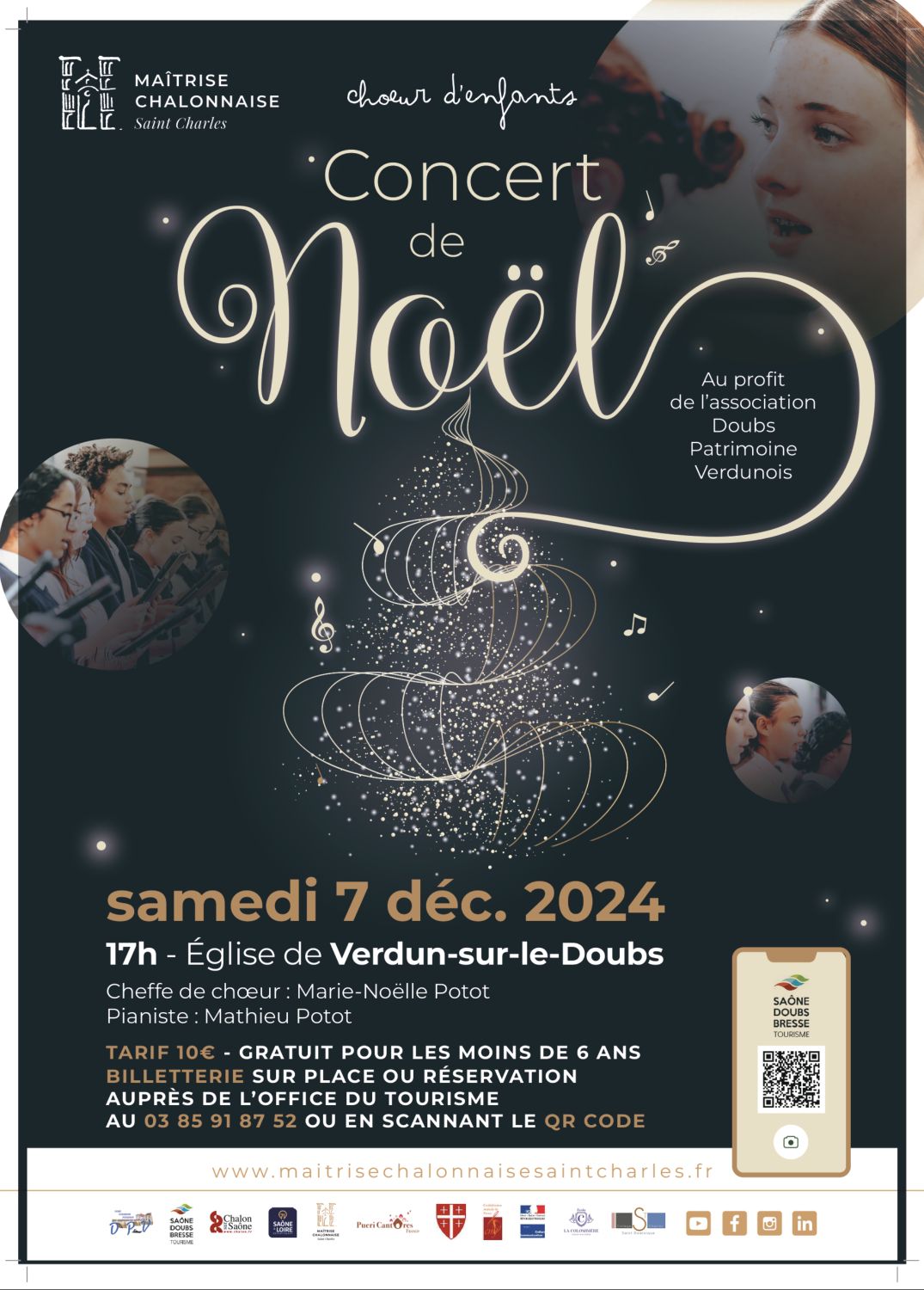 Concert de Noël de la Maitrise Chalonnaise Saint-Charles