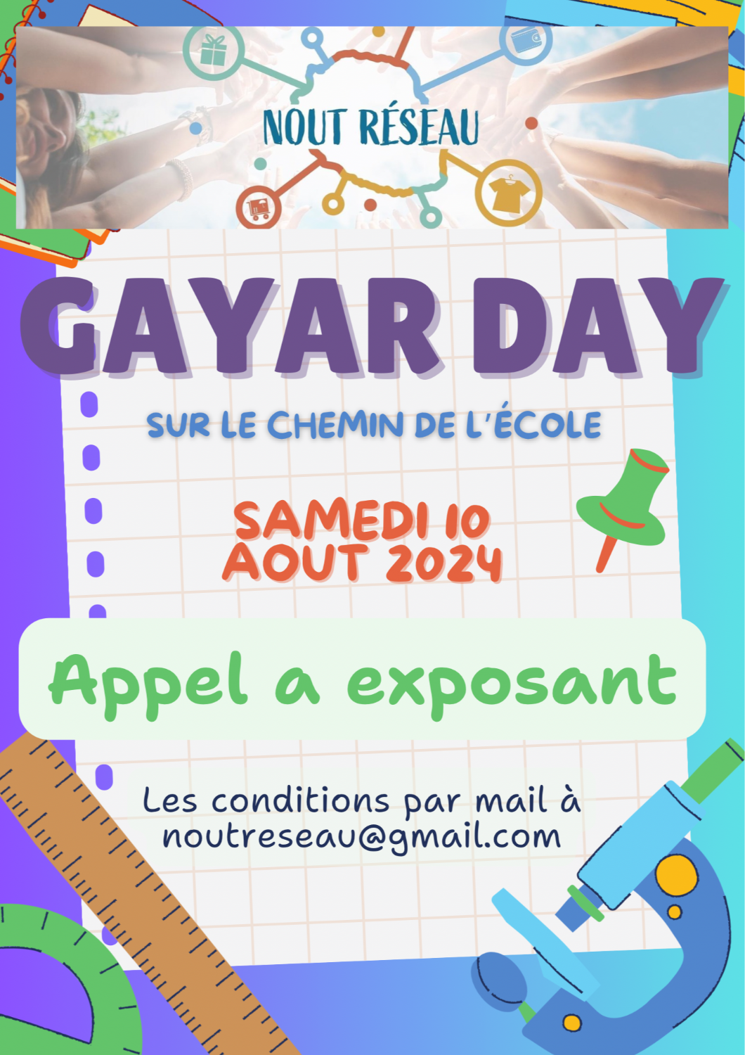 Gayar Day sur le chemin de l’école