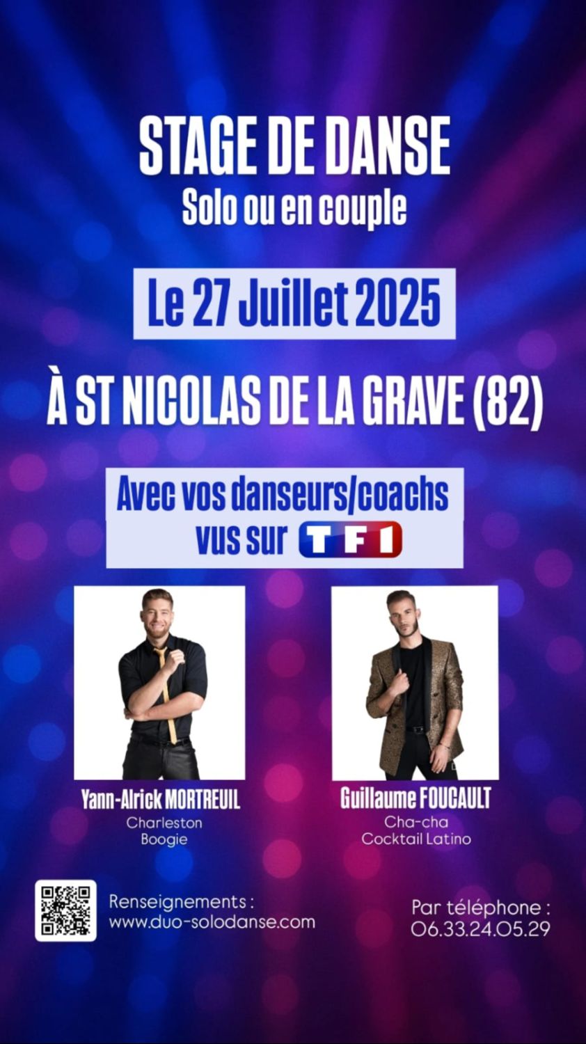 STAGE DE DANSE DUO