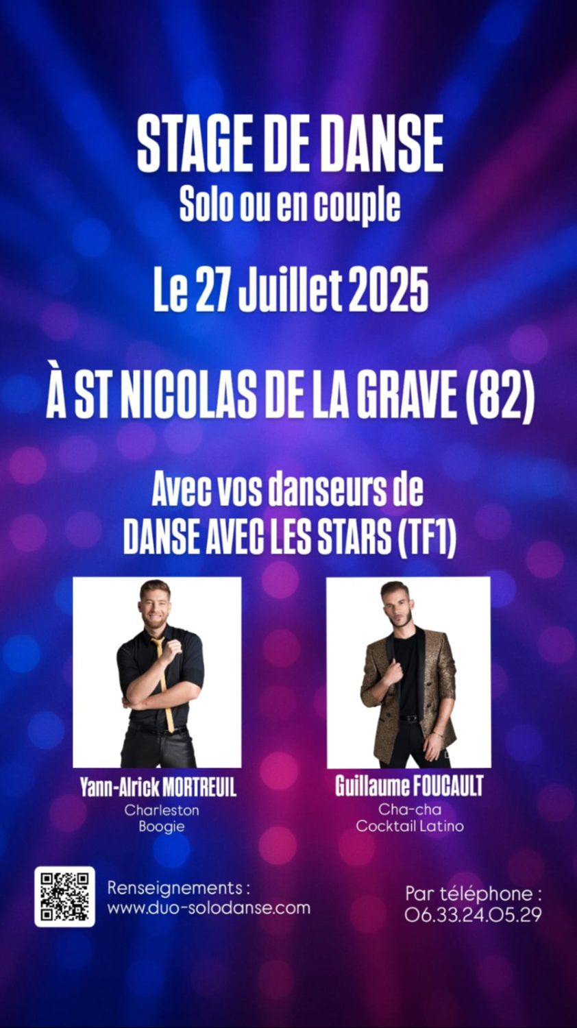 STAGE DE DANSE DUO