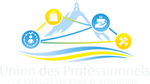 Logo UNION DES PROFESSIONNELS DE CHALLES LES EAUX ET ALENTOURS