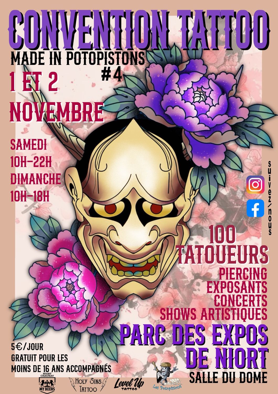 convention tattoo made in potopistons 79 niort