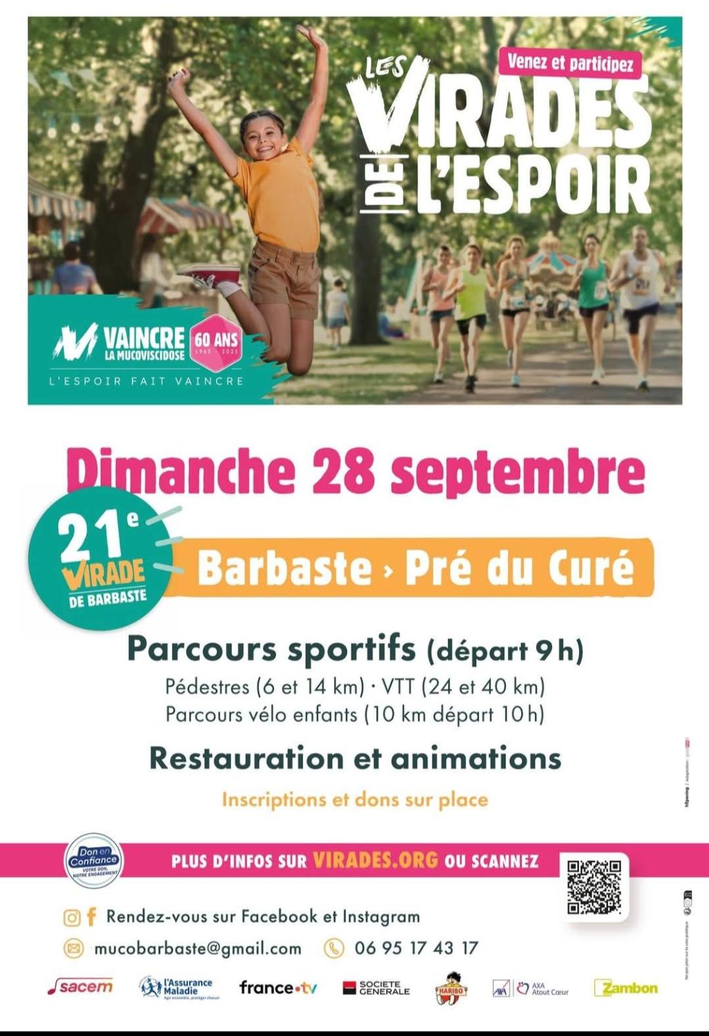 Virades de l'Espoir 21 ème édition