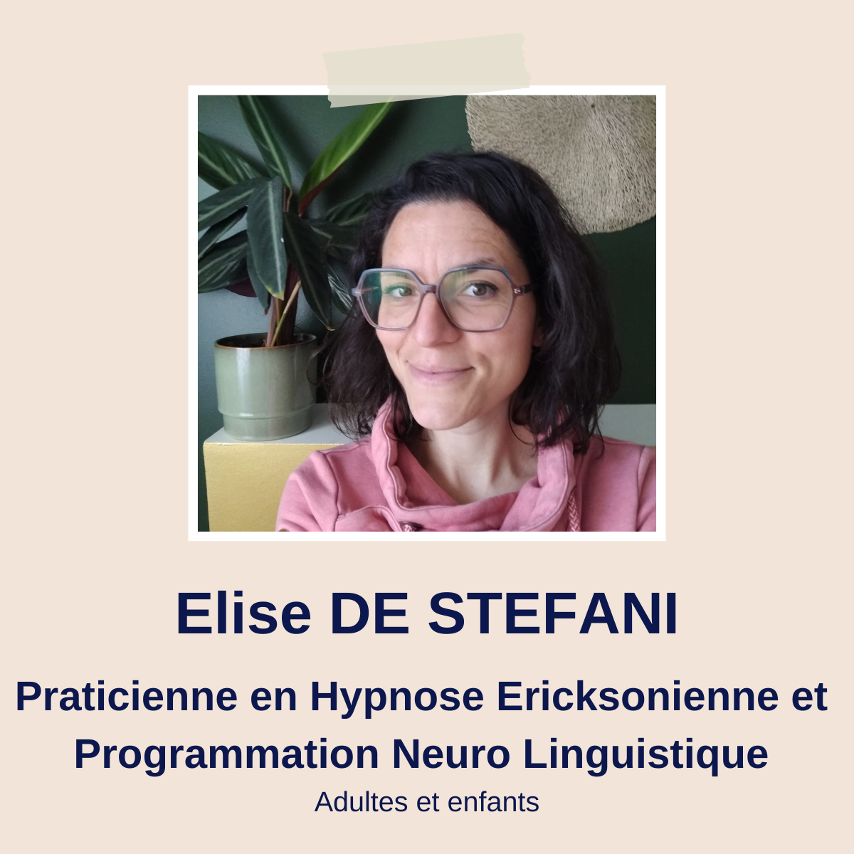 Elise DE STEFANI Praticienne Hypnose Ericksonienne et PNL Alençon