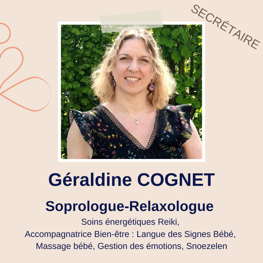 Géraldine COGNET sophrologue Relaxologue Alençon