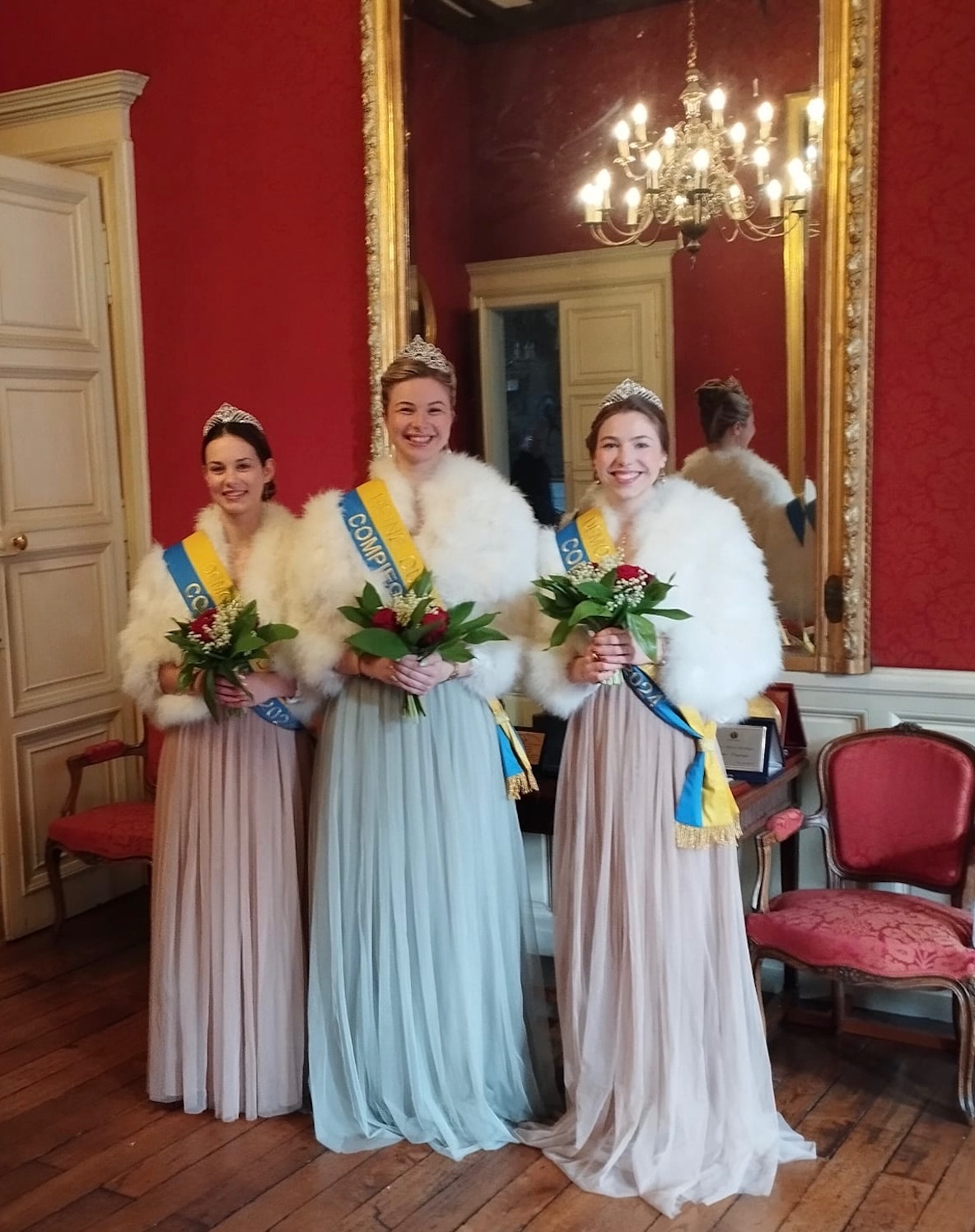 Reine du Muguet 2024 et ses deux dauphines