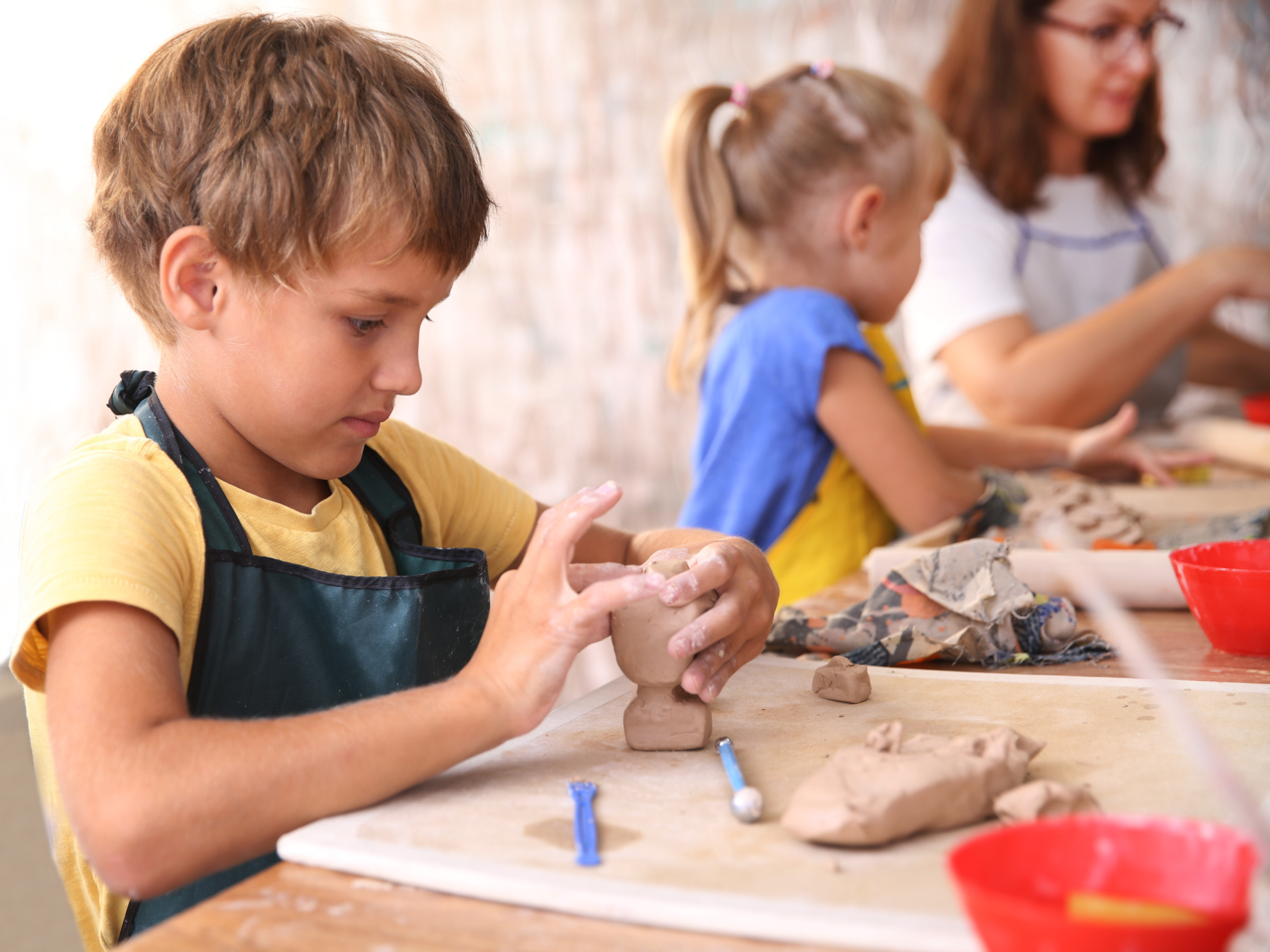 Atelier créatif - modelage, pâte autodurcissante (6 à 12 ans)