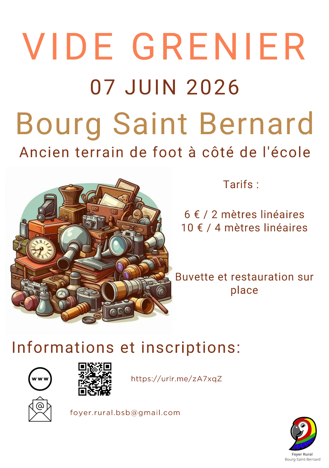 Vide grenier 2026