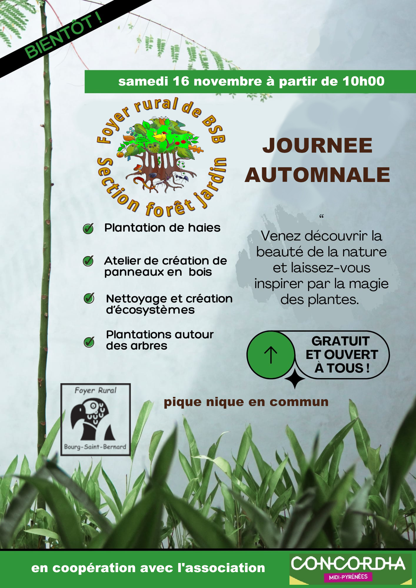 Journée automnale