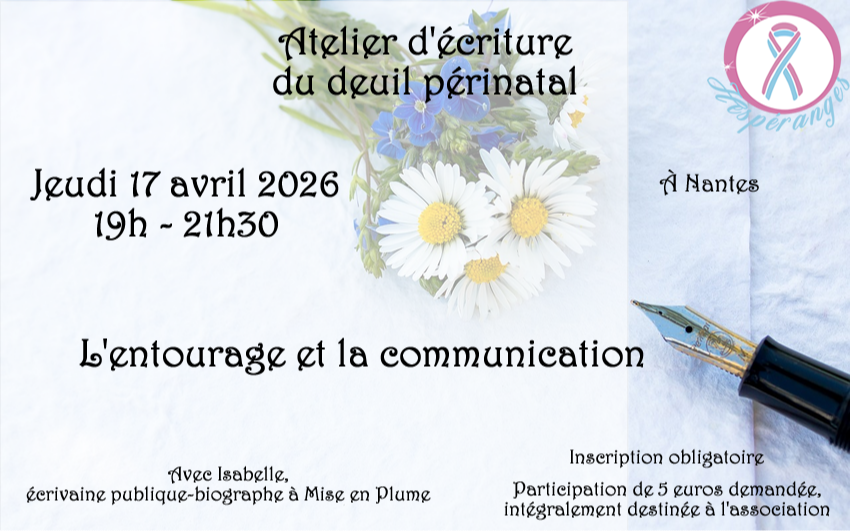Atelier d'écriture _ Deuil périnatal