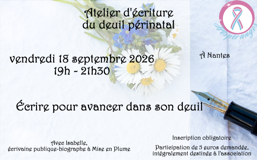 Atelier d'écriture _ Deuil périnatal