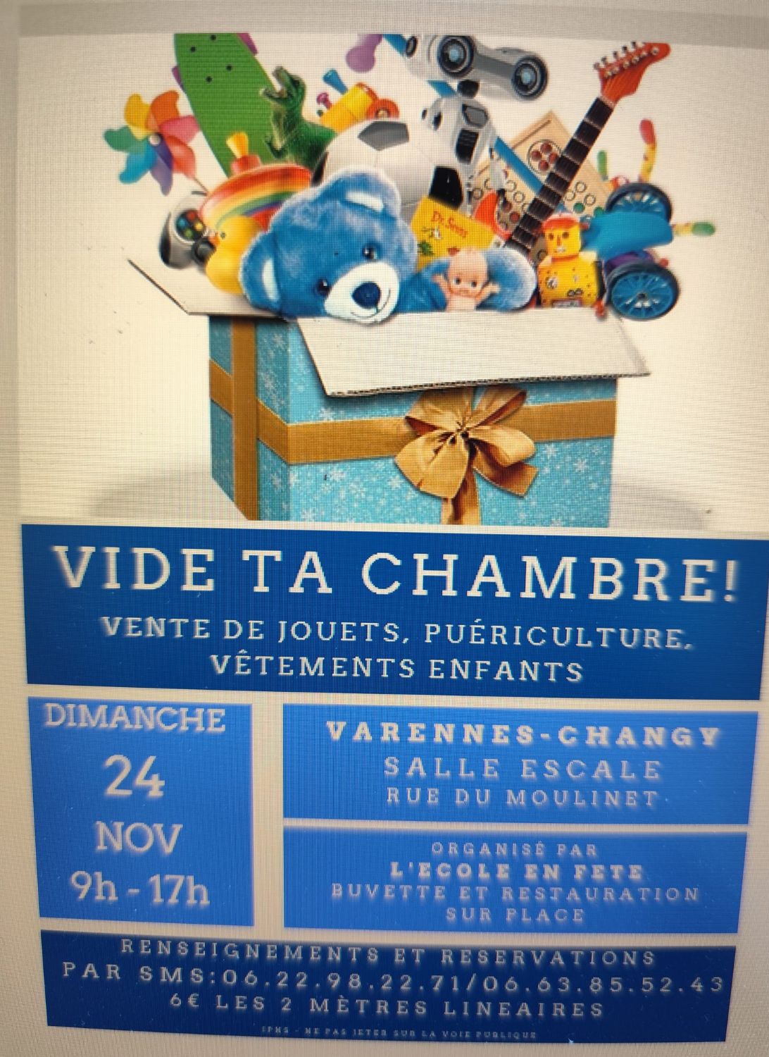 Vide ta Chambre - Ecole En Fete